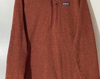 Patagonia Men's Rust Better Sweater - Size L (Vintage)