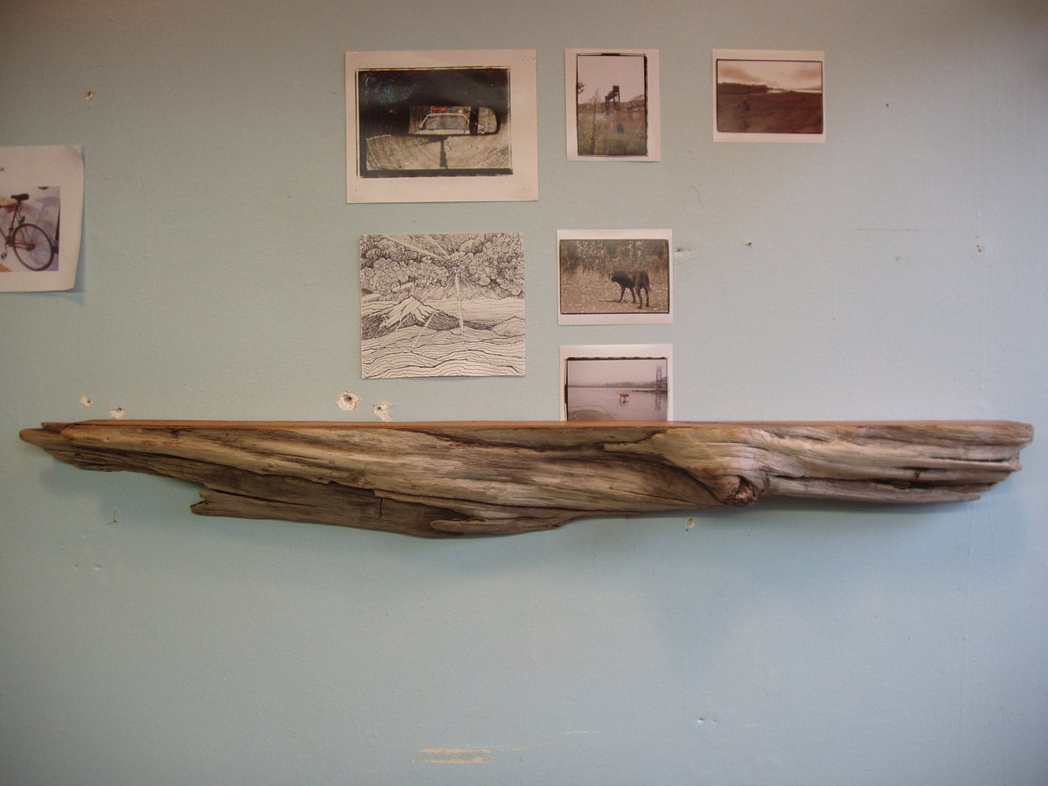 Driftwood Pacific Red Cedar Mantle/Shelf Etsy