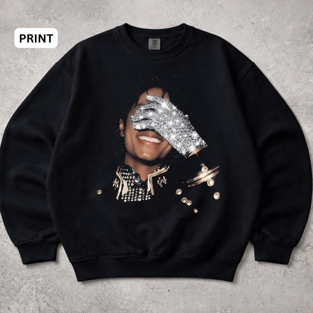 Sweatshirt Felpa Michael Jackson Rare Michael Jackson Hoodie