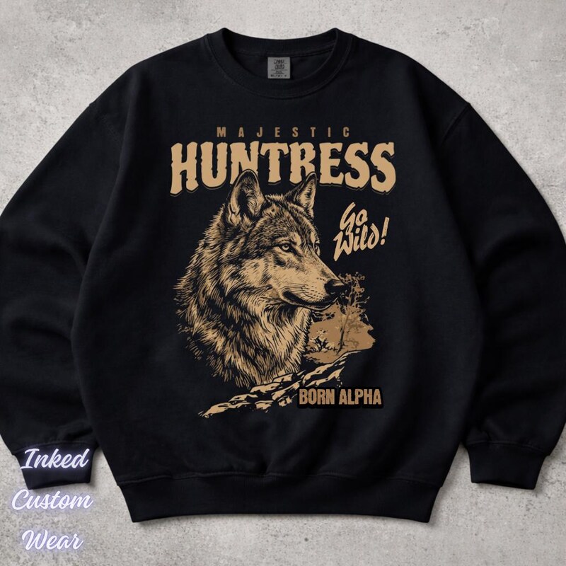 Alpha Wolf Hoodies - Etsy