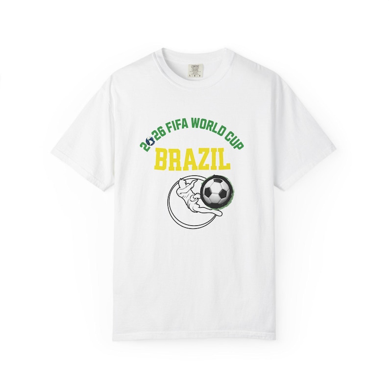 Stemma del Brasile per la Coppa del Mondo FIFA 2026 / Maglietta da calcio del Brasile immagine 1