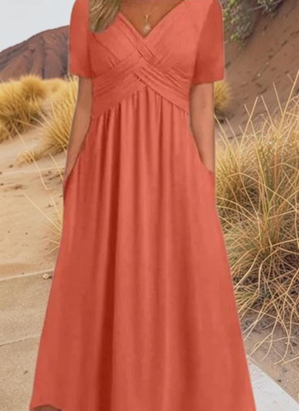 chinese dress ladies Rainday Women's Linen Dress Sleeveness Loose Dresses Casual Maxi Dress with  Pockets(Z3019BK,S) at Amazon Women's Clothing store main image 1