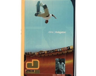 Vintage Printed Advert JNCO Jeans Chris Livingston Skate Wall Art Collectible