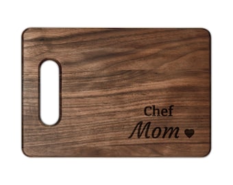 Tabla de cortar de madera (grabado)