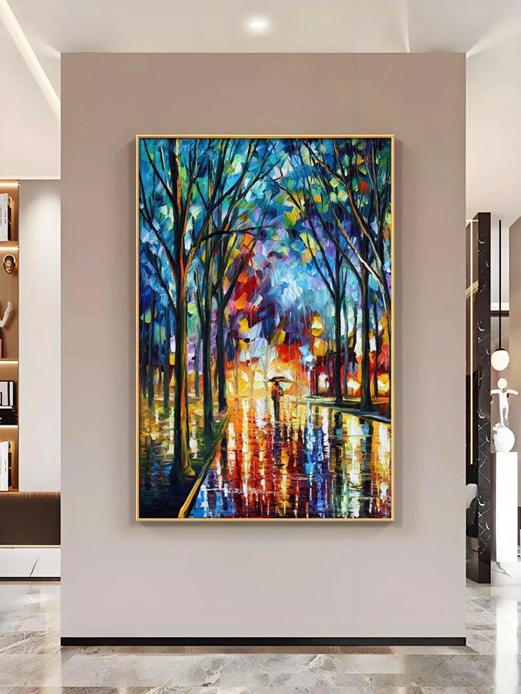 Leonid afremov canvas - Etsy 日本