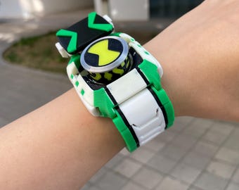 Ben 10 COMPLETO Omnitrix Prop – Serie Cuatro (Edición desplegable con resorte)
