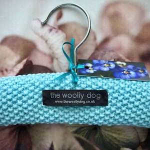 Children&#39;s Hand Knitted Pure Wool Padded Hanger, Baby Shower Gift, Newborn Present, Photo Prop, UK Seller