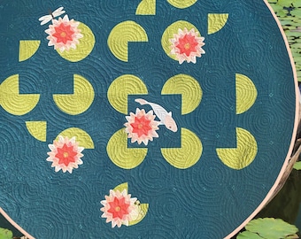 Water's Edge | Lily Pad Quilt | Lake Quilt