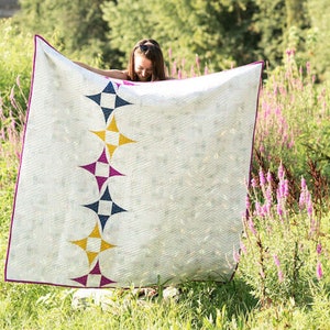 Starline | Curved Quilt | Instant download PDF Quilt Pattern