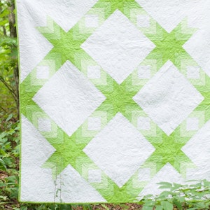 Burst | Solid Ombre Quilt | Instant download PDF Quilt Pattern