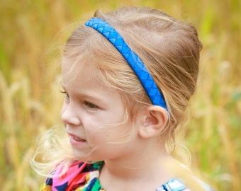 Blue Headband, Royal Blue Headband, Blue Hair Accessory, Blue Woven Headband, Blue Braided Headband, Girls Headband, Blue Headband for Girls