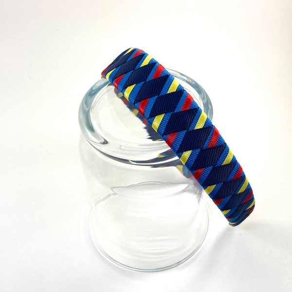 Navy School Headband Etsy