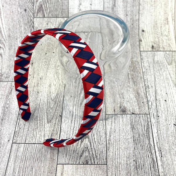 Navy School Headband Etsy
