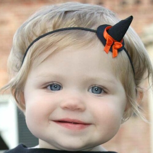 Witch Hat Headband or Hair Clip Mini Halloween Witch Hat Etsy