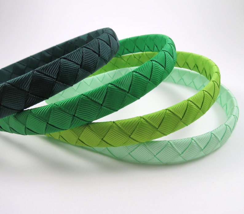 Dark Green Headband Spruce Green Headband Hunter Green Etsy