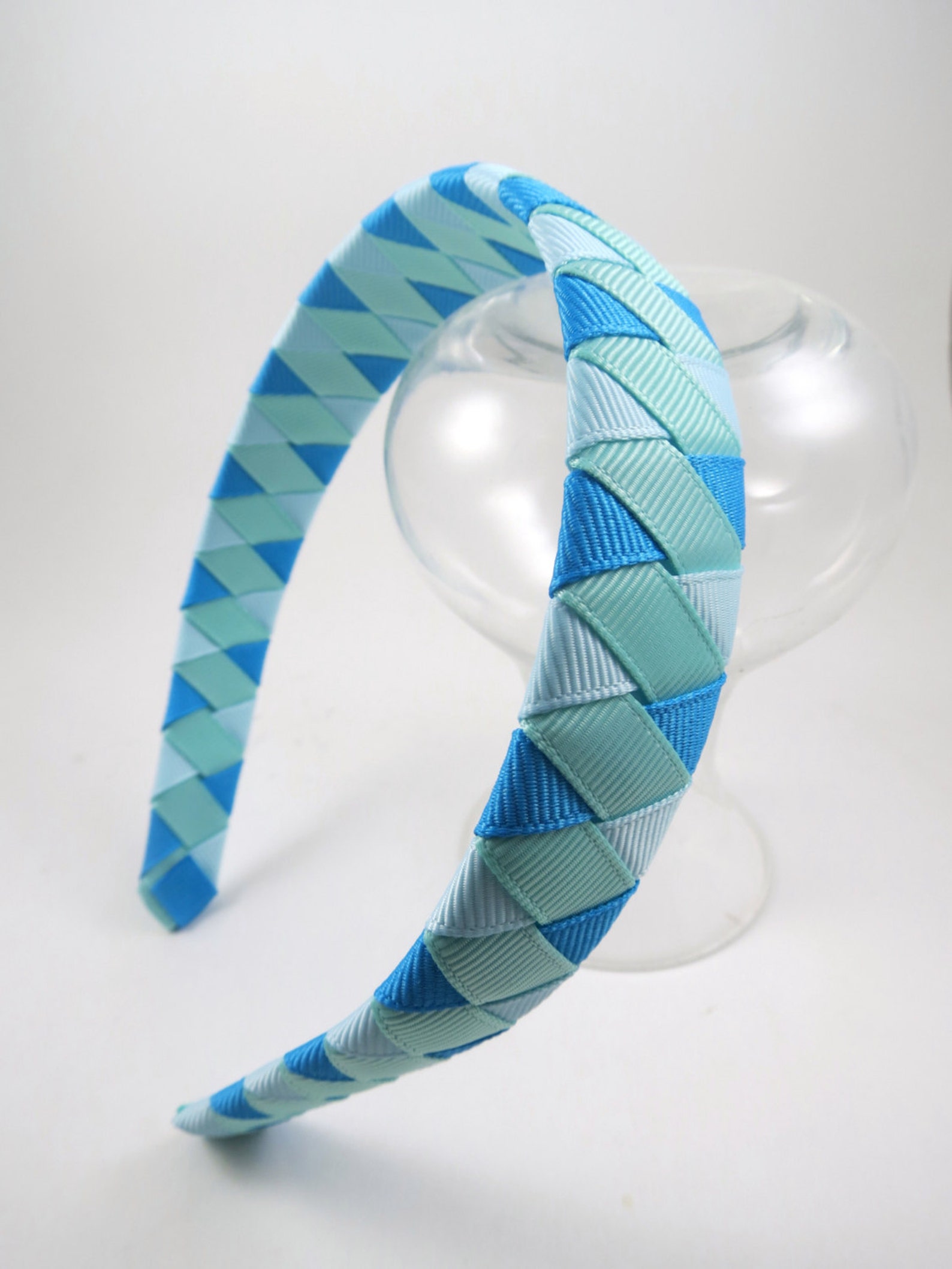 Blue Headband Light Blue Headband Aqua Headband Etsy