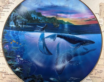 ハミルトン・コレクション コレクターズ「ラプソディ・オブ・ホープ」プレート 23金 限定版 #d