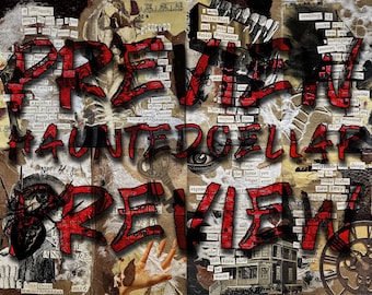 Zine Visual Poetry Collage - The Haunting of A House by HauntedCellar