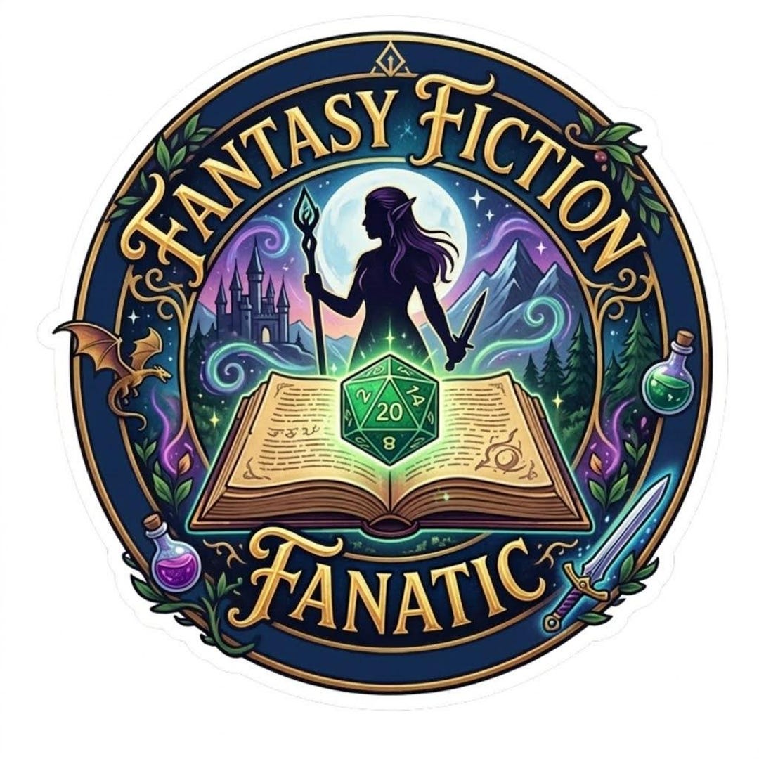 Fantasy Fiction Fanatic Sticker Set - Etsy