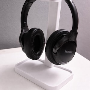 Custom 3D Headphone Stand | Minimal Desk Organizer | Headset Holder, Gaming Setup, & Tech Accessory