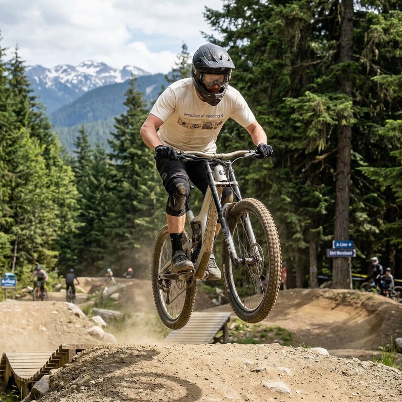 Camiseta vintage "Evolution of Sending It" | Send it imagem 3