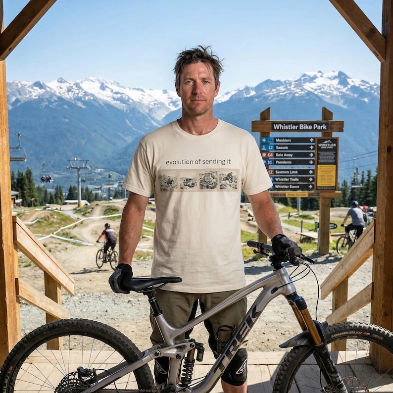 Camiseta vintage "Evolution of Sending It" | Send it imagem 2