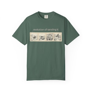 Camiseta vintage "Evolution of Sending It" | Send it imagem 7