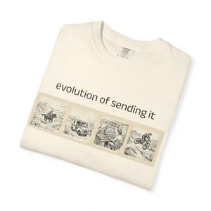 Camiseta vintage "Evolution of Sending It" | Send it imagem 8