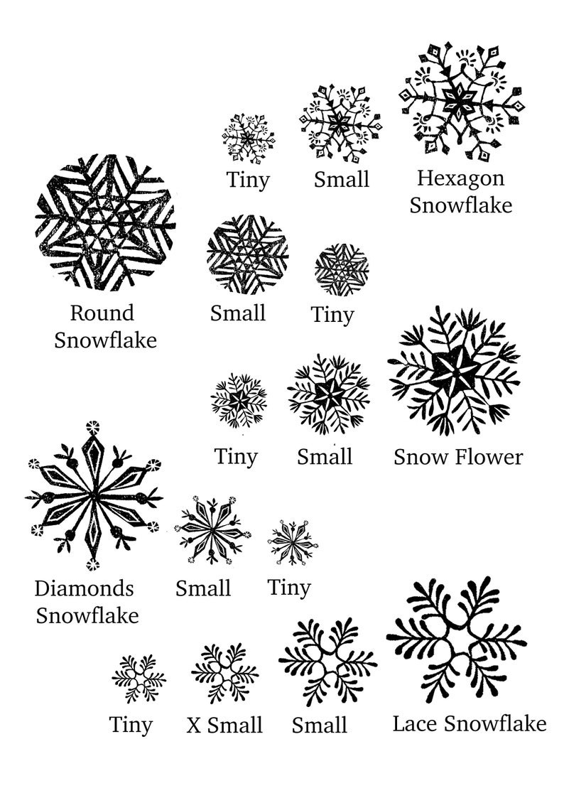 Snowflake Tree and Snowflakes image 3