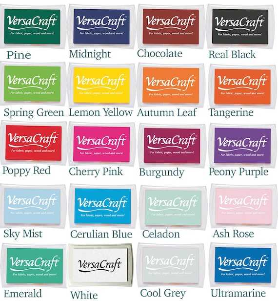 VersaCraft Fabric Ink Pad, Natural Fibers, Tote Bag and T-Shirt Printing
