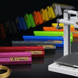 Plantilla para emplumar U-Vii Karman - Archivo STL