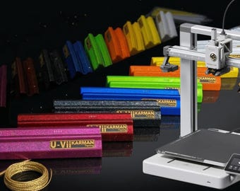 U-Vii Karman fletching jig - File STL