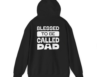 Gesegnet, Papa genannt zu werden Hoodie | Vatertag Sweatshirt