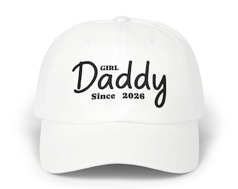 Girl Daddy Custom seit 2026 Dad Cap | Bestickt New Dad Hat