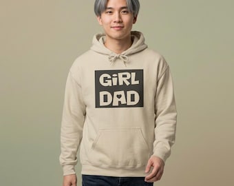 Mädchen Dad Hoodie | Sweatshirt mit mutigem Blocktext