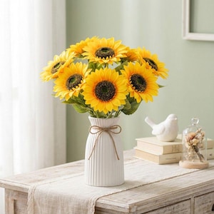 Knstliche sonnenblumen - Etsy.de