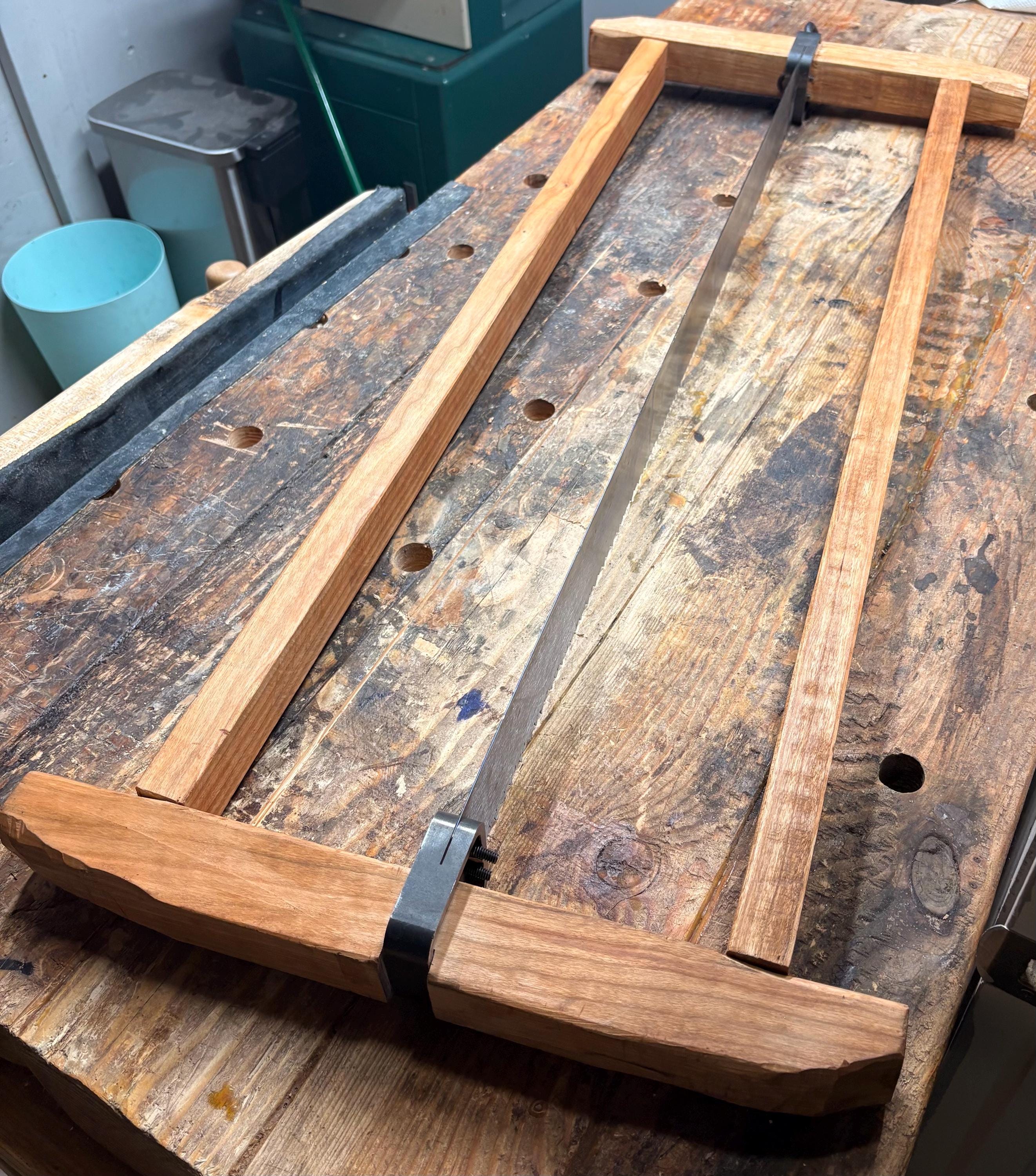 Large Frame Saw - Woodworking – Roubo Style Hand Saw for Resawing & Rip ...