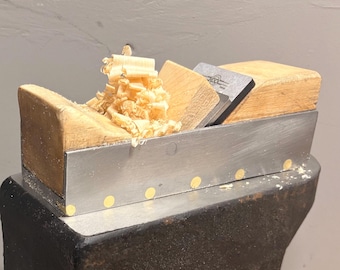 Holzbearbeitungshobel – Handhobel aus Stahl Infill, O1 Klinge, Hard Maple