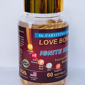 Men’s "Testosterone Booster"– Energy, Vitality and Wellness Support with Ashwagandha, Maca & Ginseng designed to support vitality, stamina, image 8