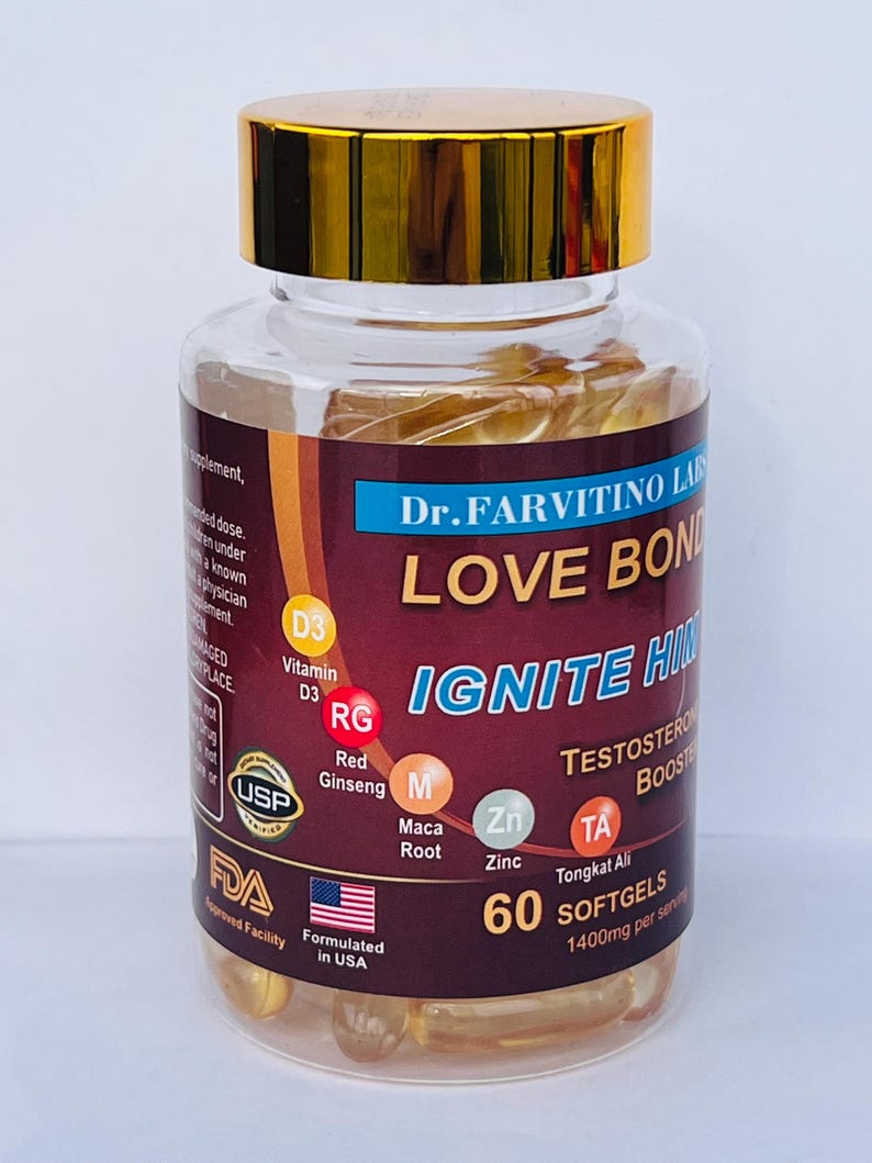 Men’s "Testosterone Booster"– Energy, Vitality and Wellness Support with Ashwagandha, Maca & Ginseng designed to support vitality, stamina, image 8