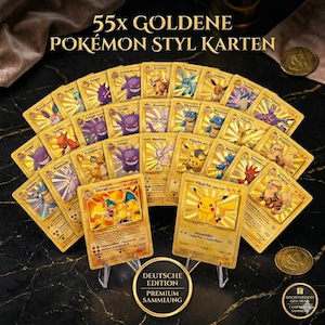 pokemon gold playing cards Pokémon Gold Foil Playing Cards (100 Cards) – Muvit main image 1