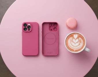 MagSafe Silicone Case | Luxury Liquid Smooth Skin Wireless Charging Cover for iPhone Models