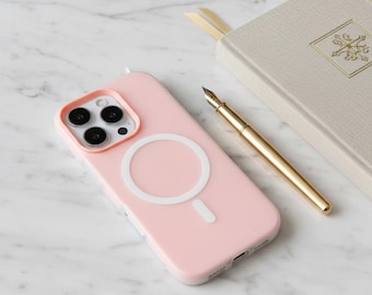 Matte Magnetic Phone Case – Luxury Candy Wireless Charge Bumper Cover for iPhone Models