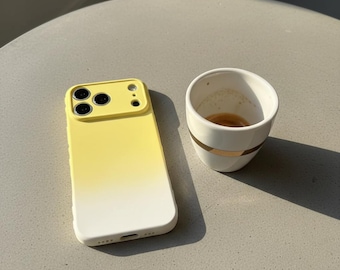 Gradient Heart iPhone Case | Soft Matte Slim Cover for Pro Max Models