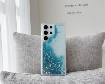 Dynamic Liquid Quicksand Glitter Powder Phone Case for Samsung Galaxy