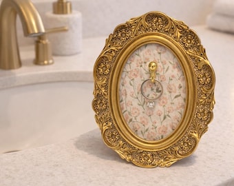 Oval gerahmte Ringhalter-Pick Ihr Muster Schmuck-Display