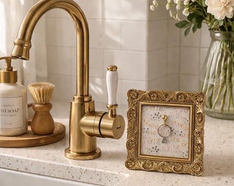 Square Framed Ring Holder- Pick Your Pattern Jewelry Display