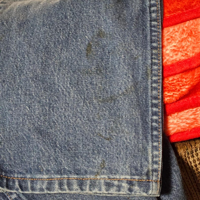 Wrangler 13MWZ Cowboy Cut Jeans Mens 38x32 Blue Denim Straight Leg Made in USA * image 8