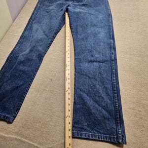 Wrangler 13MWZ Cowboy Cut Jeans Mens 38x32 Blue Denim Straight Leg Made in USA * image 6