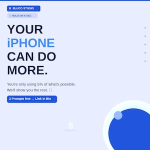 AIスターターキット iPhone iPad Mac – 5つのプロンプト（英語） | ChatGPT Claude | 即時デジタルダウンロード PDF